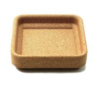 Born In Sweden Cork bowl for four candles 16x16 cm Brown