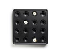 Born In Sweden Stumpastaken candle holder black large