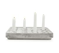 Born In Sweden - Stumpastaken Candle Holder Orginal, Aluminium - Aluminium