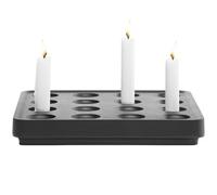 Born In Sweden Stumpastaken candle holder black large