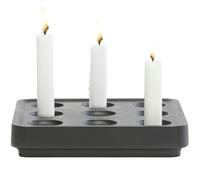 Born In Sweden - Stumpastaken Candle Holder Small, Black - Black