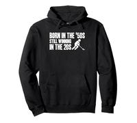 Born In The 50s Still Winning In The 20s Shuffleboard Player Pullover Hoodie