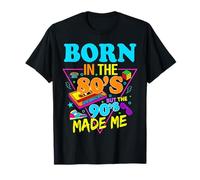 Born in The 80's but 90's Made Me Cassette Tape Nostalgic T-Shirt