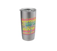 Born in the 80s But 90s Made Me Stainless Steel Insulated Tumbler