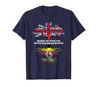Born in the UK with Ugandan Roots, Uganda English Heritage T-Shirt