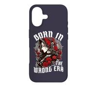 Born in the Wrong Era Quote Vintage Gothic Female Gothic Case for iPhone 17