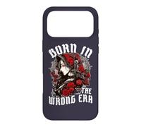 Born in the Wrong Era Quote Vintage Gothic Female Gothic Case for iPhone 17 Pro Max