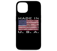 BORN IN USA RAISED IN AMERICA US FLAG STARS AND STRIPES Case for iPhone 13