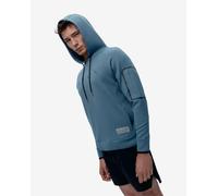 Born Living Yoga Amur Performance Hoodie Aqua Blue - M