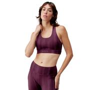 Born Living Yoga Blanche Medium Support Sports Top Purple S Women