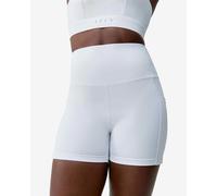 Born Living Yoga Cira Performance Running Shorts White Women - M