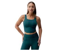 Born Living Yoga Godo Medium-high Support Sports Top Green,Blue XS Woman