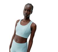 Born Living Yoga Namir Medium Support Sports Top Blue L Woman