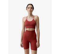 Born Living Yoga Sunset Seamless Sports Top Red L Woman