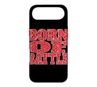 Born Of Battle Patterned Text Soccer 2026 Fan Art Logo Case for iPhone Air