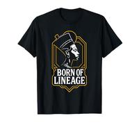 Born of Lineage African Queen Royal Roots Ancestry Pride T-Shirt