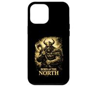 Born Of The North Viking Warrior Norse Design for Men Case for iPhone 12 Pro Max