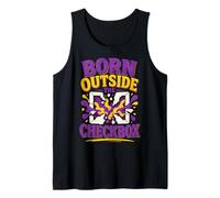 Born Outside The Checkbox Intersex Tank Top