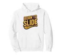Born Play Trombone Forced Work Musician Humor Life Player Pullover Hoodie