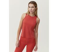 BORN Slim Fit Round Neck Vest Top Coral