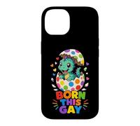 "B'orn This Gay" Dino Hatching Pride Case for iPhone 14