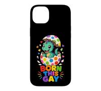 "B'orn This Gay" Dino Hatching Pride Case for iPhone 14 Plus