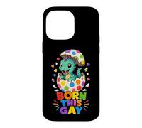 "B'orn This Gay" Dino Hatching Pride Case for iPhone 14 Pro Max