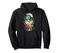 "B'orn This Gay" Dino Hatching Pride Pullover Hoodie