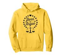 Born to Argue Funny Lawyer Future Attorney for Law Students Pullover Hoodie