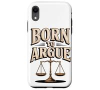 Born To Argue Justice Legal Advocate Case for iPhone XR