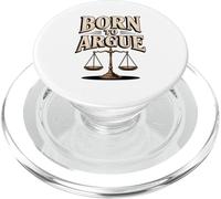 Born To Argue Justice Legal Advocate PopSockets PopGrip for MagSafe