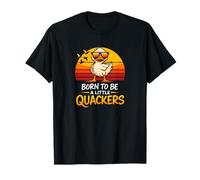Born to Be A Little Quackers Funny Duck Humor Bird Lover T-Shirt