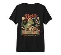 Born to Be a Paleontologist Funny T Rex Dinosaur Lover Premium T-Shirt