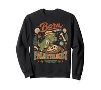Born to Be a Paleontologist Funny T Rex Dinosaur Lover Sweatshirt