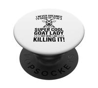 Born to Be a Stay-at-Home Goat Mom Forced to Go to Work! PopSockets Adhesive PopGrip