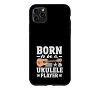 Born To Be A Ukulele Player Vintage String Instrument Case for iPhone 11 Pro Max