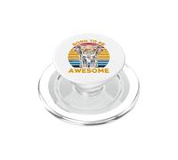 Born To Be Awesome Elephant Stuff Elephants Product Elephant PopSockets PopGrip for MagSafe
