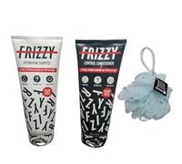 Born To Be Bold Shampoo And Conditioner Set No Sulphates NO Parabens 200ML With Free Beauty Body Puff(Any Colour)