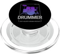 Born To Be Drummer for Percussionist Band Members Vintage PopSockets PopGrip for MagSafe
