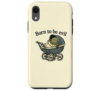 Born To Be Evil, Funny Lovecraftian Baby Cthulhu Kids Case for iPhone XR