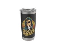 Born to Be Hacker - Computer Code Geek Programming Nerd Stainless Steel Insulated Tumbler