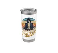 Born to Be Hacker - Computer Code Geek Programming Nerd Stainless Steel Insulated Tumbler