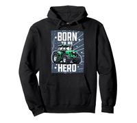 Born To Be Hero - Tractor Driver and Farming Pullover Hoodie