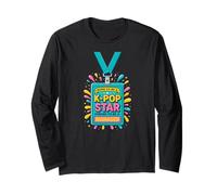 Born To Be K-Pop Star Forced To Be Manager Funny Music Dream Long Sleeve T-Shirt