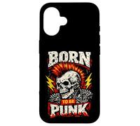 Born to Be Punk - Vintage Punk Rock Rebel Case for iPhone 16