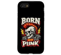 Born to Be Punk - Vintage Punk Rock Rebel Case for iPhone SE (2020) / 7/8