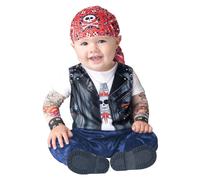 Born To Be Wild Biker Costume Child Infant 18-2T Months
