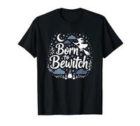 Born to Bewitch: Enchanting Witch Magic for Starry Nights T-Shirt, Men, Black, M