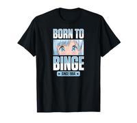 Born To Binge Since 1984 Birthday For Anime Fan Born In 1984 T-Shirt