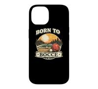 Born to Bocce Italian Retro Bocce Ball Player Team Case for iPhone 14